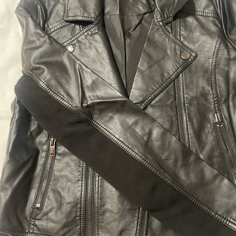 Forever 21 Black Leather Jacket